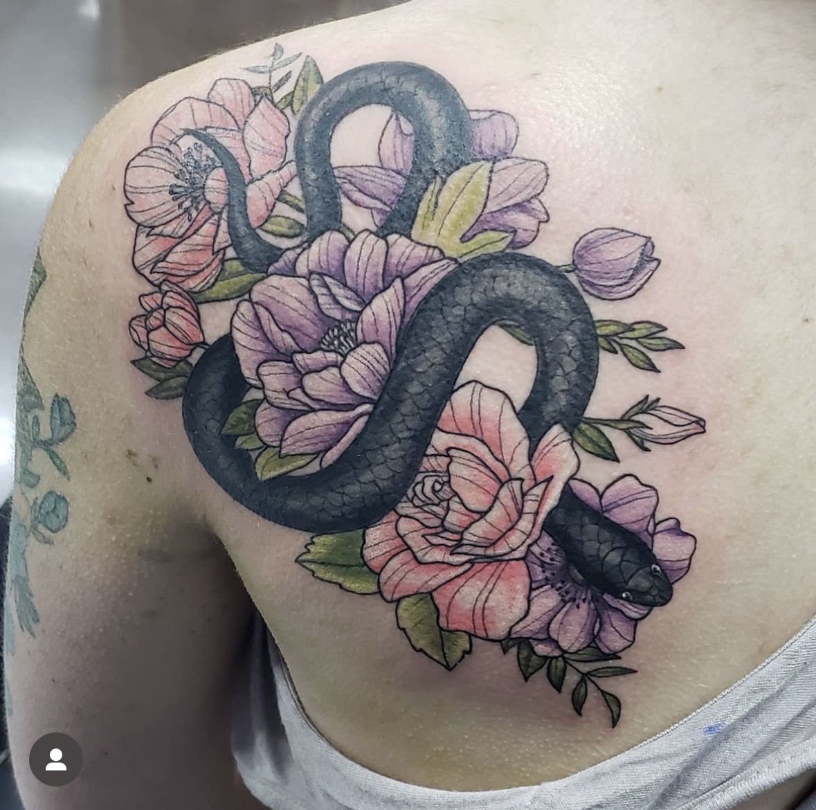 Custom tattoo by Jimmy