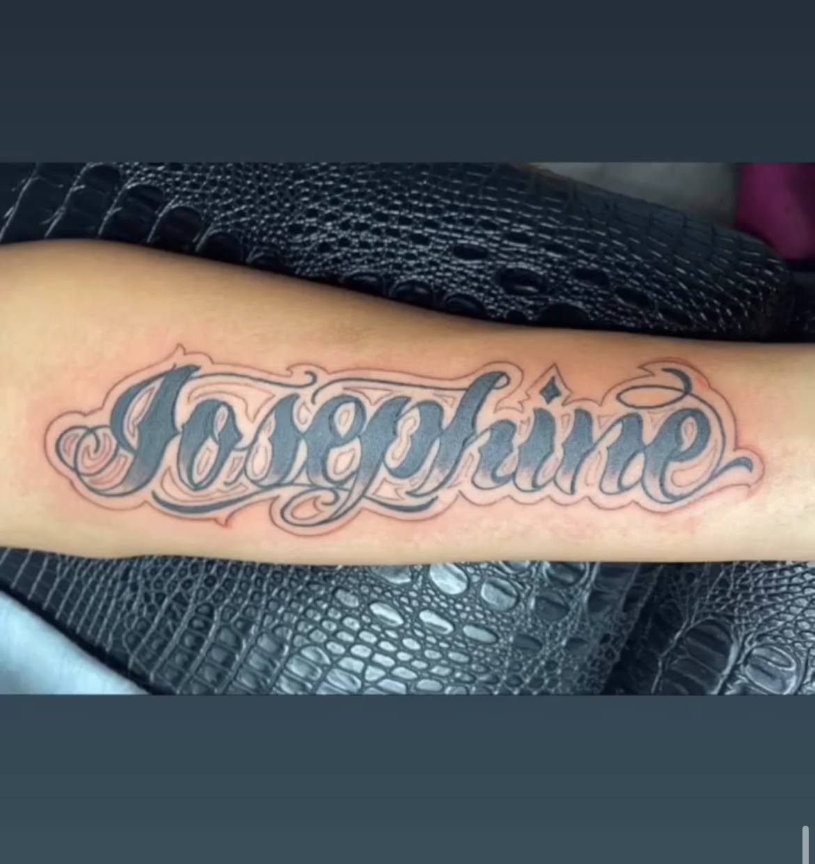 Custom tattoo by Justin